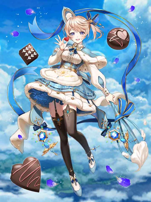 リクエストより白猫プロジェクトのエレノアさん足がそのままだと腰が超細かったので角度を変更してます#剥ぎコラ 