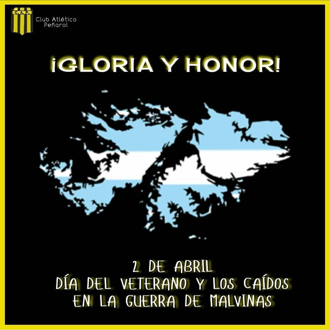 ClubPenarolSalt's tweet photo. Siempre Nuestras 🇦🇷✊🏽 #MalvinasArgentinas https://t.co/rYz33hp7AB