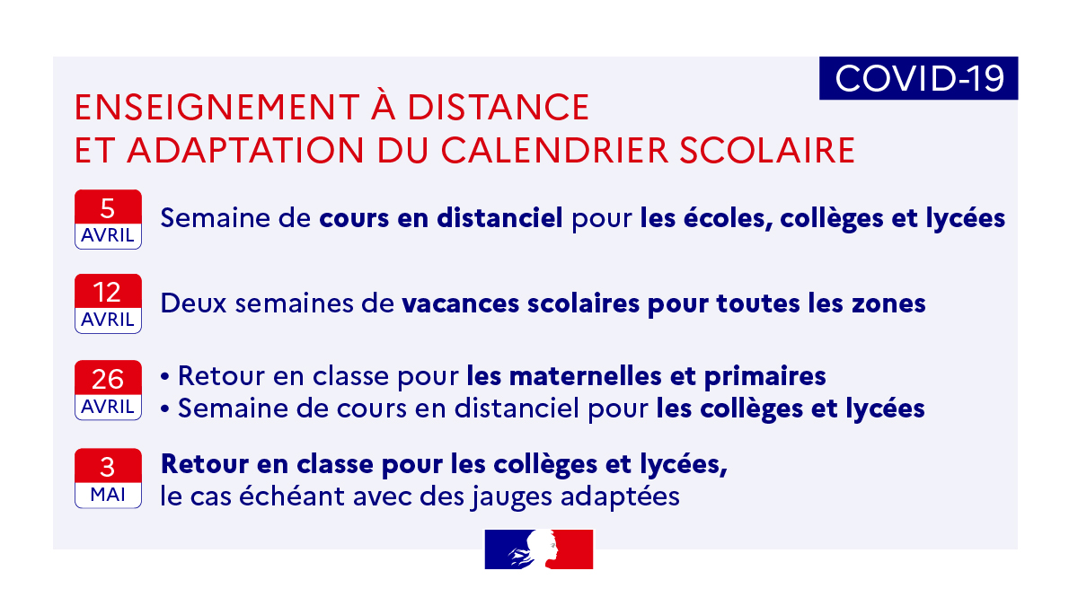 AcReims's tweet photo. Retrouvez toutes les informations concernant le calendrier scolaire adapté et la continuité pédagogique 👉 https://t.co/lg6Cn5vjYx
Par ailleurs, @OlivierBrandouy, recteur de l'académie de Reims, sera aujourd'hui dans le 12/13 de @France3CA. #COVID19 https://t.co/ohEjn58imM
