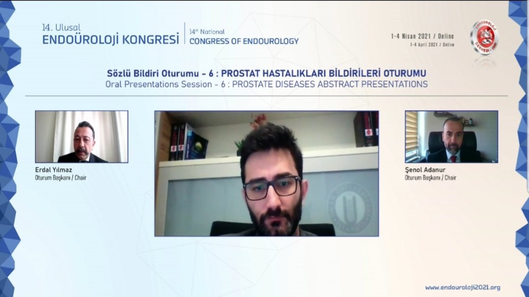 EndourolojiDer's tweet photo. Sözlü Bildiri Oturumu - 6
PROSTAT HASTALIKLARI BİLDİRİLERİ OTURUMU
Oturum Başkanları: Erdal Yılmaz, Şenol Adanur
@EndourolojiDer
#EndoürolojiDerneği #Endouroloji2021 https://t.co/wUPVQDaAMu