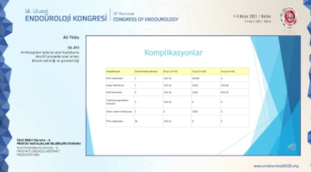EndourolojiDer's tweet photo. Sözlü Bildiri Oturumu - 6
PROSTAT HASTALIKLARI BİLDİRİLERİ OTURUMU
Oturum Başkanları: Erdal Yılmaz, Şenol Adanur
@EndourolojiDer
#EndoürolojiDerneği #Endouroloji2021 https://t.co/wUPVQDaAMu