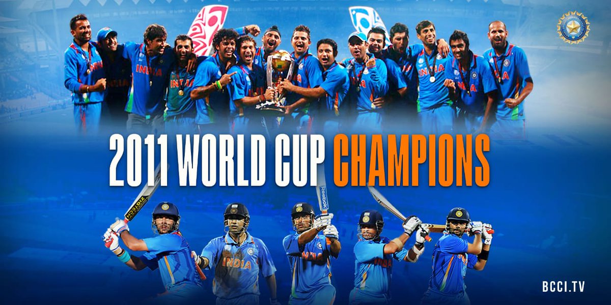 Beed_Mirror's tweet photo. . #WorldCup2011 होऊन दहा वर्षे लोटली, तरीही त्या आठवणी आणि तो उत्साह अजूनही डोळ्यासमोर आहेत.
शेवटच्या चेंडूवरील "Dhoni finishesh off in style...!" हे वाक्य अजूनही रोमांच जागृत करते.
#Dhoni
#ProudlyIndian
#10yearsofWorldcup2011 https://t.co/yUvgXBBdFE