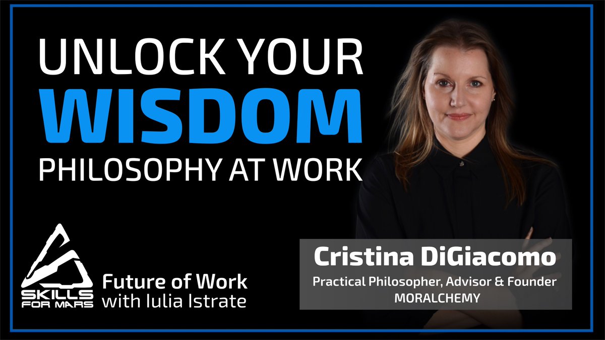 SkillsForMars's tweet photo. ➜ Could #wisdom be the ultimate skill?
➜ Could it enable us to enjoy #happier, #healthier and more #successful work lives?

Join @digi_cristina on this new episode of @SkillsForMars: https://t.co/FDsO24Y0DU

Don't forget to subscribe ;) https://t.co/1Yvqlmy5h1 https://t.co/MzyESLqObF