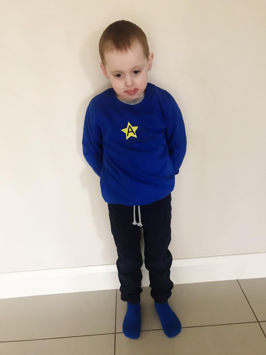 Our little superstar Sam on #WorldAutismDay ❤