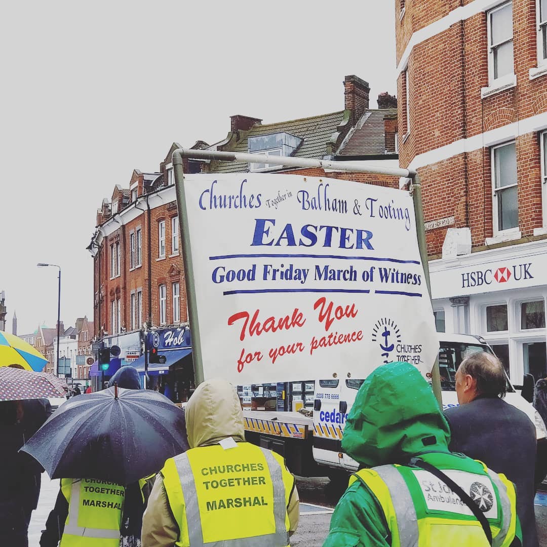 Churches Together in #Balham &amp; #Tooting, the umbrella group for local churches, invite residents to join an online journey through the events of Good Friday. The event will be streamed at 10.30am today – see tinyurl.com/StMaryYouTube 
#Wandsworth