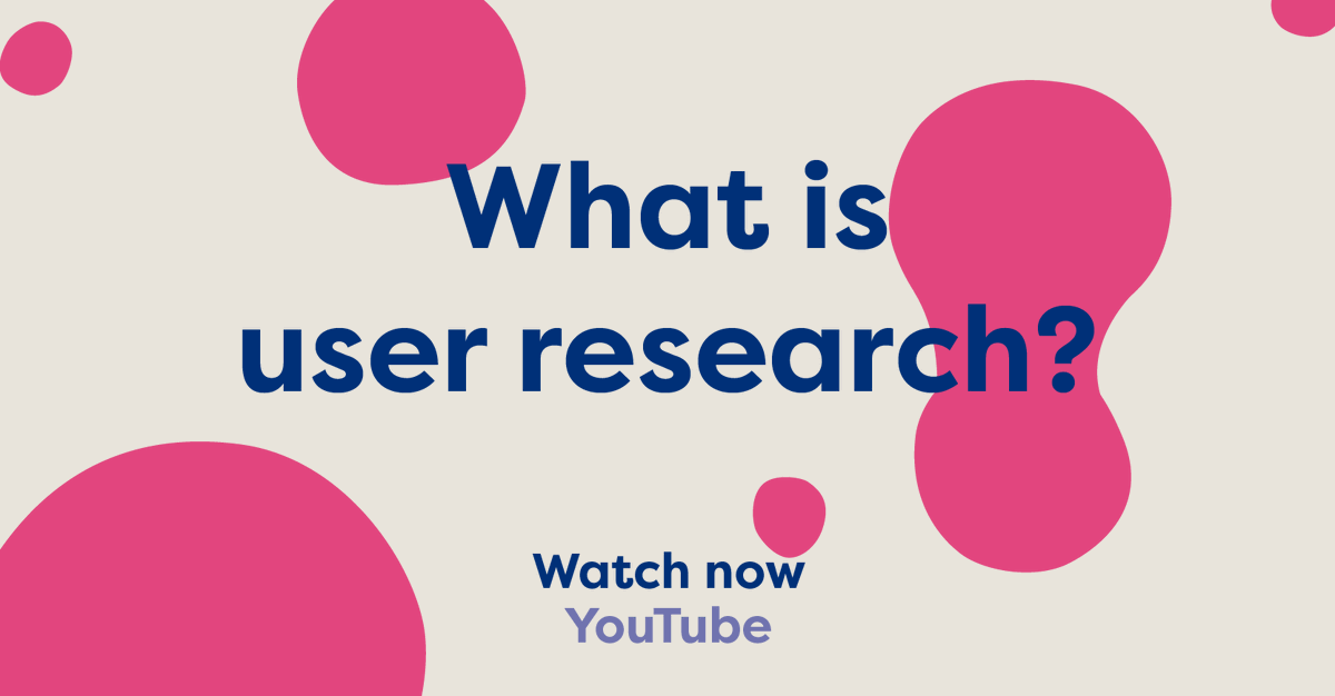 designXresearch's tweet photo. 📢 New video out introducing user research 👩🏽‍🔬

Learn about what user research is, why it’s important and a few tips about how you can start doing it yourself

https://t.co/rwOiEeBhXN https://t.co/NQU8s7OqQa