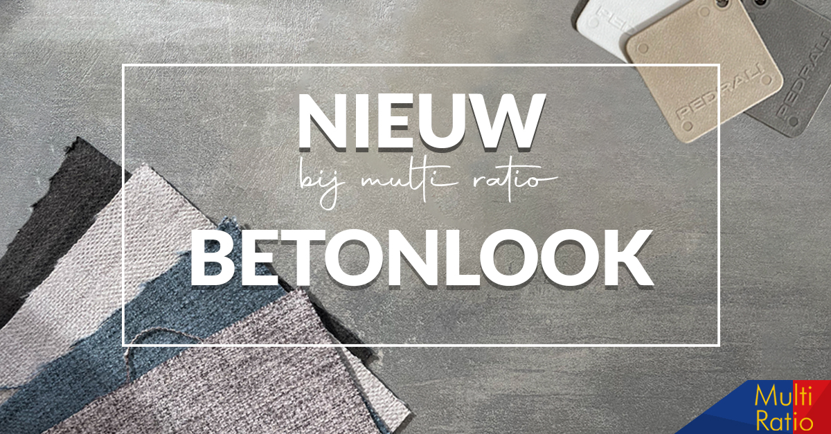 MultiRatio's tweet photo. NIEUW! Binnenkort verkrijgbaar als bladkleur: betonlook! Een prachtig modern blad met een mooie ruwe coating zodat het blad echt aanvoelt als beton. De verschillende gemengde grijstinten in het blad zorgen voor een robuuste en industriële look and feel.

#industrialinterior https://t.co/9qhYpkQdB5