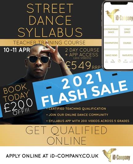 onedanceuk's tweet photo. iD-Company have teacher training courses coming up next week and are offering £200 off!🕺

Find out more 👉 https://t.co/SGFInxvl35 https://t.co/r8kO1T40w4