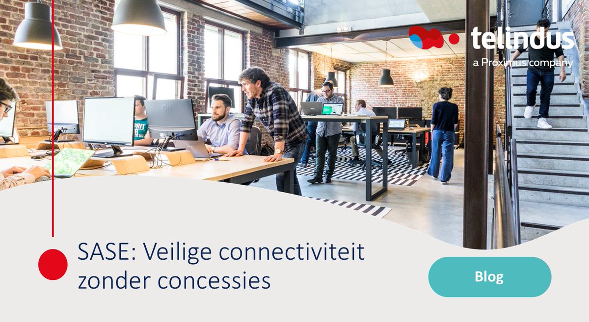Telindus_NL's tweet photo. Organisaties moeten de balans moeten vinden tussen gebruikersgemak  en veilig en werken. Networking en security kunnen dan niet meer los van elkaar gezien worden; een benadering die centraal staat bij SASE. Lees er meer over in de blog. https://t.co/6MBEJnDyw0 https://t.co/3k1YDG0bEz