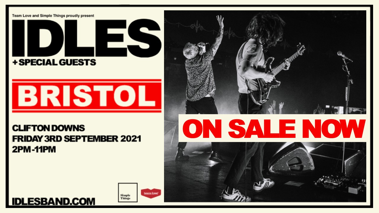 News Report Idles Bristol Poster