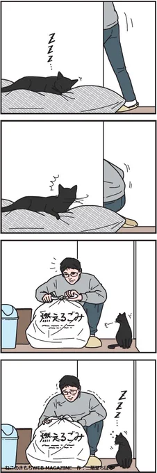 【ねこのきもちWEB MAGAZINE連載陣のご紹介】
★男の猫道 ★
(@Chiharu_Nikaido)

雑誌「ねこのきもち」で大人気の連載「男の猫道」WEB MAGAZINE限定話が読める! 愛猫家の男性と猫が繰り広げる4コマの世界に、あなたもやみつきになること間違いなし!

▼最新話はこちら
https://t.co/YFSjtGN4ye 