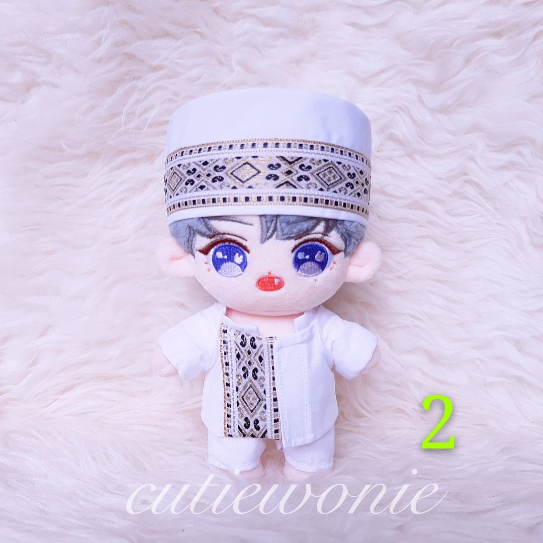 cutiewonie's tweet photo. No.2
Size 20cm
Price : 100k
1 set :
Peci/kopiah
Baju
Celana
#svtdoll #seventeedoll #kpopdoll #btsdoll #exodoll #nuestdoll #x1doll #wannaonedoll #nctdoll #dollclothes #kpopdollclothes #15cmdollclothes #monstaxdoll #wayvdoll #txtdoll #20cmdollclothes #day6doll https://t.co/76NZa5mpmg