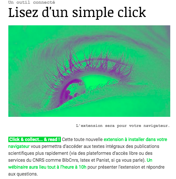 Parlons Recherche I TheMetaNews x Génération PhD (@generationphd) on Twitter photo La newsletter <a href="/TheMeta_News/">𝖳𝗁𝖾𝖬𝖾𝗍𝖺𝖭𝖾𝗐𝗌</a> parle de cet outil ce matin ! <a href="/LucileVeissier/">Lucile Veissier</a>
Chercheuses et chercheurs, faites le test TMN jusqu'à fin juin avec <a href="/Couperin_consor/">Consortium Couperin</a>
C'est ici pour vous inscrire : eepurl.com/hdq1pv
<a href="/INIST_CNRS/">CNRS Inist</a> <a href="/CNRS/">CNRS 🌍</a> <a href="/BibCnrs/">BibCNRS</a> <a href="/ADBU_Officiel/">ADBU</a> La newsletter <a href="/TheMeta_News/">𝖳𝗁𝖾𝖬𝖾𝗍𝖺𝖭𝖾𝗐𝗌</a> parle de cet outil ce matin ! <a href="/LucileVeissier/">Lucile Veissier</a>
Chercheuses et chercheurs, faites le test TMN jusqu'à fin juin avec <a href="/Couperin_consor/">Consortium Couperin</a>
C'est ici pour vous inscrire : eepurl.com/hdq1pv
<a href="/INIST_CNRS/">CNRS Inist</a> <a href="/CNRS/">CNRS 🌍</a> <a href="/BibCnrs/">BibCNRS</a> <a href="/ADBU_Officiel/">ADBU</a>