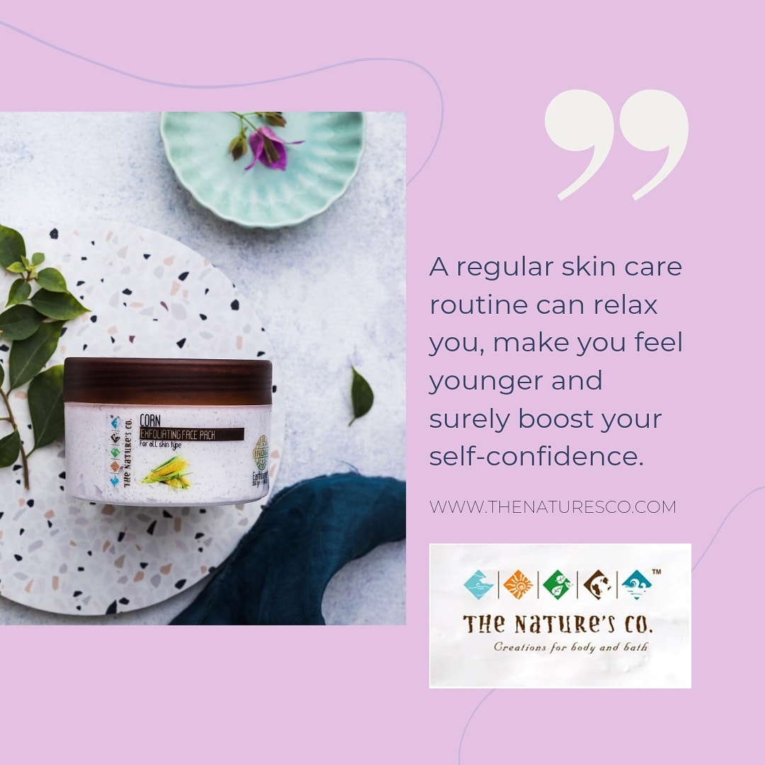 Thenaturesco's tweet photo. This long weekend calls for pamper session at home! 
What better than a express facial with this gorgeous Corn Exfoliating Face Pack.
De-tans almost immediately leaving you with a radiant skin. 
#thenaturesco #NaturalSkincare #facepack #detan #longweekend #veganlife #weekendvibes https://t.co/tKpvWYSwEp