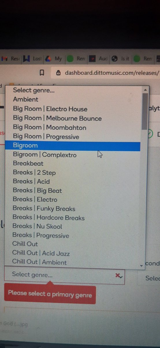 Dir_OPTIX's tweet photo. Ditto music has left out african genres🚫 and made it even more difficult for our artists to distribute Afro songs in the right genre format... @ditto_support @DittomusicAFR @Dittomusic
#DittoMusic #industryAccess #Stayindependent #unsignedartist #UnsignedAdvice #wrongonyou https://t.co/b8XSMxd5iq