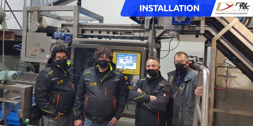 Raytec_Sorting's tweet photo. Potatoes need a careful selection before being processed and packaged, and best quality ones have a #Raynbow to do the "dirty work" and separate the good potatoes from foreign bodies and defects.
Thanks to @Boerderij_Friet for choosing us!
#potatoprocessing #foodsafety https://t.co/sN1wJ2I793