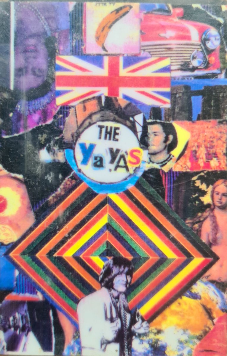 YayasThe's tweet photo. First Demo cover 1990 designed by drummer Edward Greaves. The first line up with Edward was John Newsome-Lead vocals, Paul Schoefield-Lead Guitar, Paul Newsome-Guitar/Vocals and Scott McLeod-bass guitar.Demo songs- 'World of Glass','Get Down' and 'I'm so Cold'. https://t.co/seycZ2Yy8T