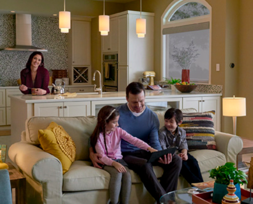 Lutron_EU's tweet photo. #RA2Select allows you to control one or multiple lights at the same time by creating a Scene - so you can transform a room from "cooking #Easter lunch" to "relaxed family dinner" in no time. Explore the endless possibilities: https://t.co/q5JMGwvs78 https://t.co/gu4odWgqr9