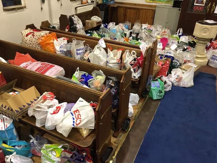 Worcs_Foodbank's tweet photo. These are just some of the donations heading our way today after another outpouring of generosity from the St Peter’s community. We’re so grateful for the incredible support we receive from so many of you. #hopenothunger https://t.co/GtmvxjCLOe