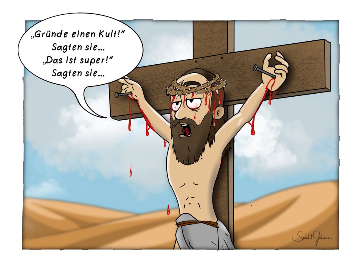 Das passende Cartoon zum #Feiertag!
#Karfreitag