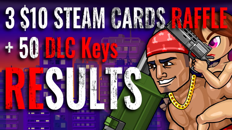 AfftarMudac's tweet photo. Hi!
We're finalizing the three $10 Steam Gift Cards + 50 DLC Keys Raffle!
Go see if you've won something :)
https://t.co/qHR2XYPYag
#gamedev #indiegame #lewdapocalypse https://t.co/n3PTj3SlqZ