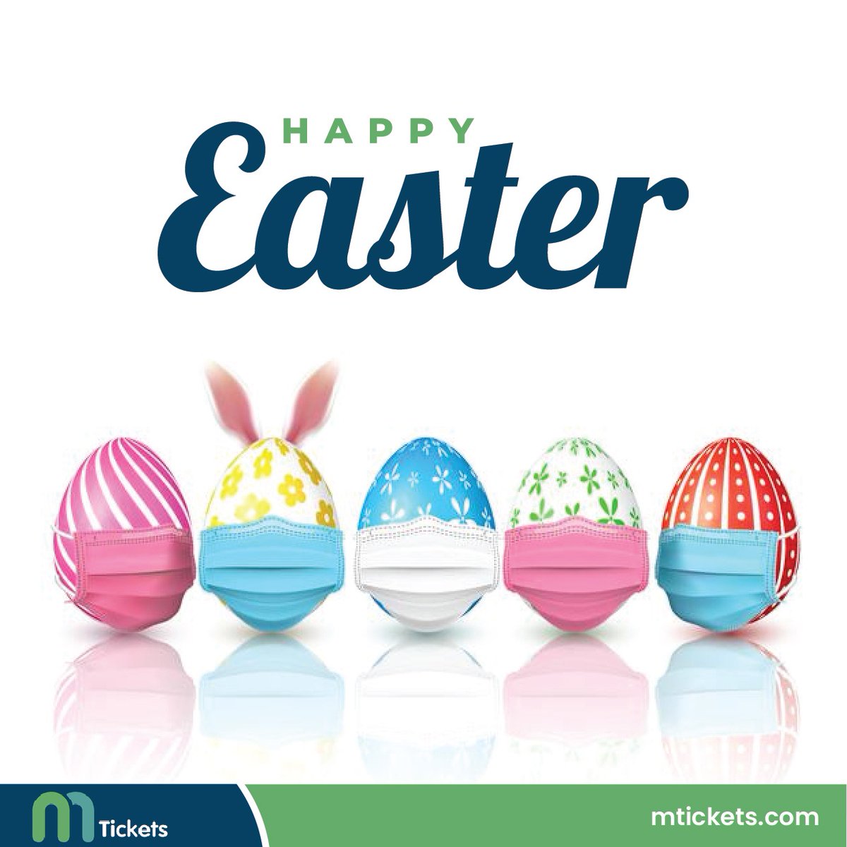 MticketsEvents_'s tweet photo. Happy Easter
 
We wish you and your families a healthy, safe, and blessed Easter. 

Spread Love &amp; Peace!

#MticketsEvents   #easter2021  #happyeastereveryone  #DialATicket https://t.co/GWS1jULtjs