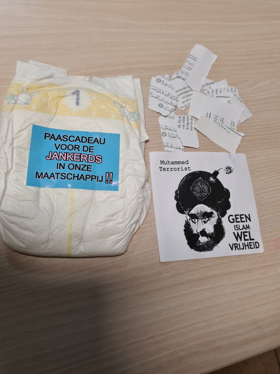 Dit pakketje ontvangt een moskee vandaag. Het gaat lekker door!!!!