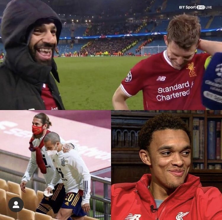 lfckris_'s tweet photo. No way Salah hired Thiago as hitman😂

Thiago took Ramos to the tunnel then all of a sudden he was injured? Coincidence? I think not😭

4D chess from the Egyptian🔥 https://t.co/MoPcX6YGLw
