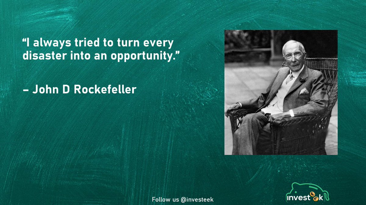 investeek's tweet photo. Today's quote from Rockefeller.
#investingquotes #BenjaminGrahamquotes #money #invest #business #investor https://t.co/oYqogkdnG5