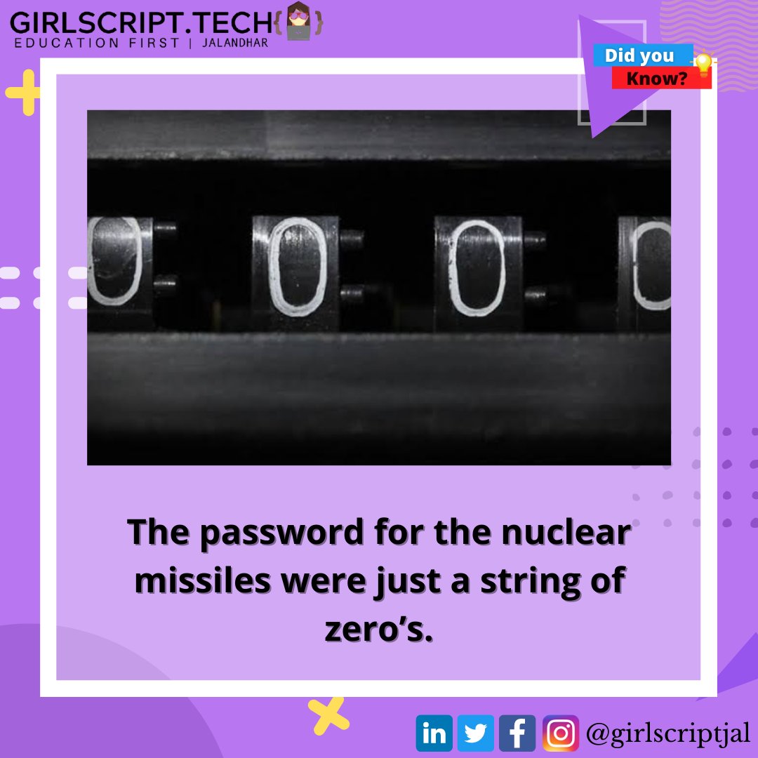GirlScriptJal's tweet image. GirlScript Jalandhar wishing you all a Good Friday
Here comes the Friday 💥and we are ready with some of the intresting facts that might stun you😱
Keep swiping 👉🏻
For more interesting facts stay tuned.#educationfirst