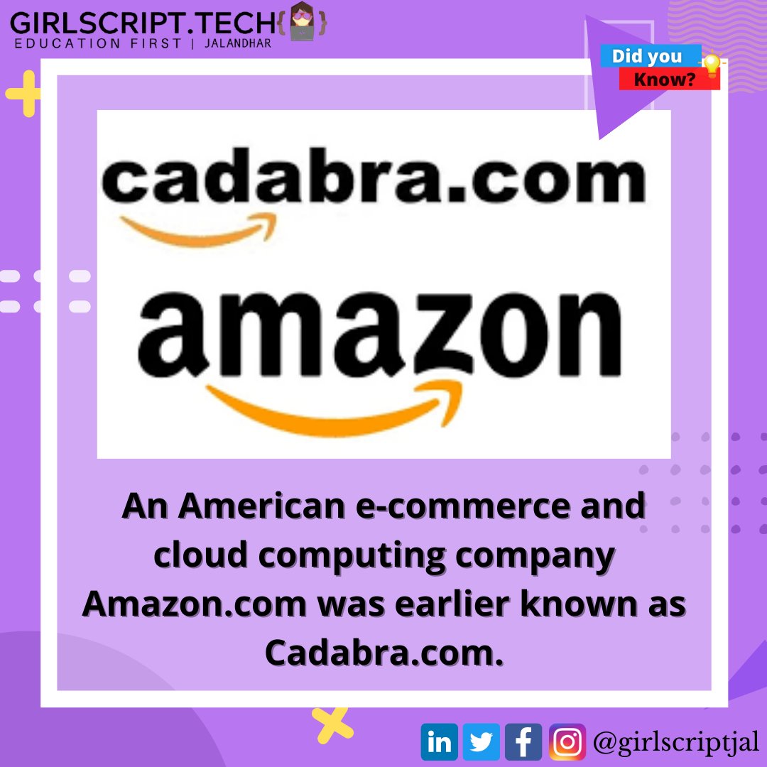 GirlScriptJal's tweet image. GirlScript Jalandhar wishing you all a Good Friday
Here comes the Friday 💥and we are ready with some of the intresting facts that might stun you😱
Keep swiping 👉🏻
For more interesting facts stay tuned.#educationfirst