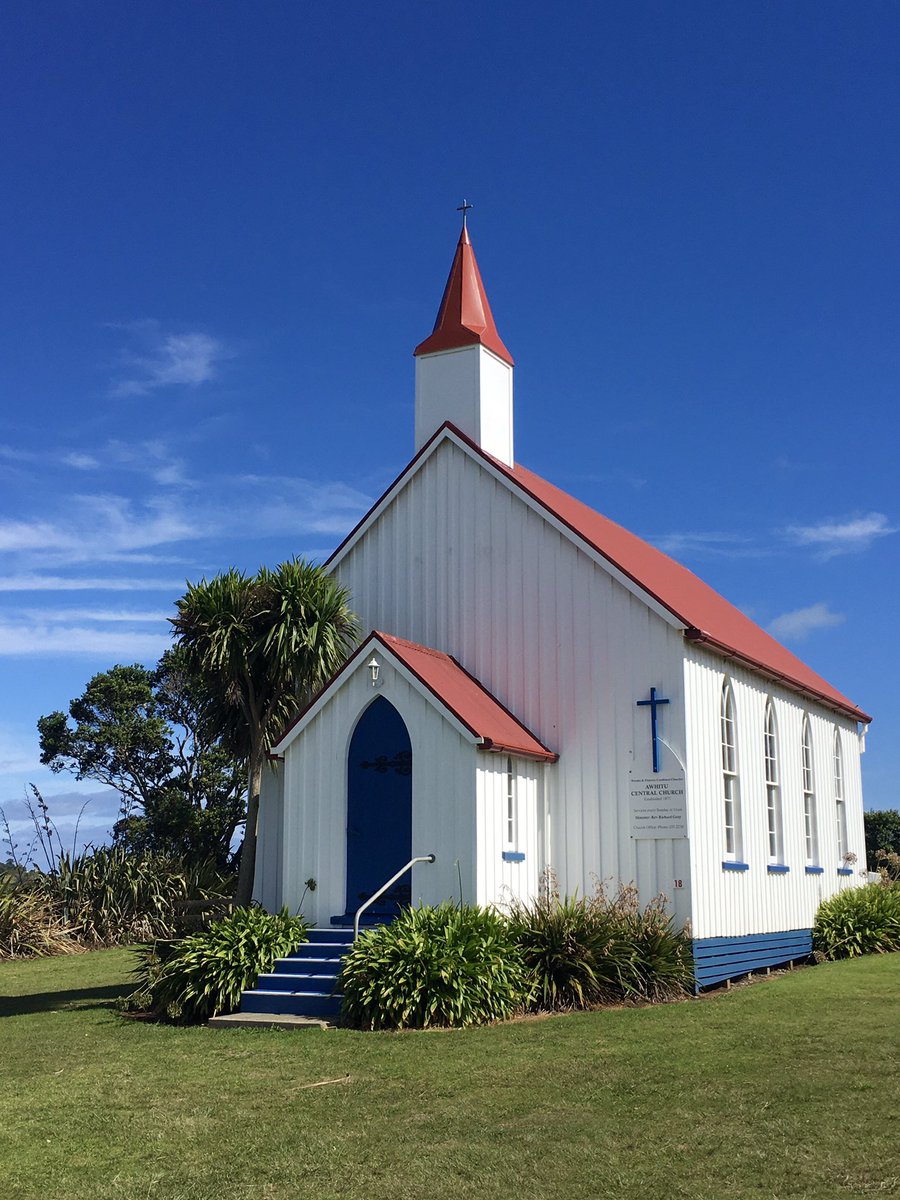 NatashaBarret18's tweet photo. Beautifully maintained #AwhituCentralChurch, #Āwhitu.
Discussed in an informative @Auckland_Libs Heritage et AL blog post https://t.co/iGngX4ywaM
#heritage #builtheritage #Edinburgh #daytrips #eastertrips #Auckland #shotoniphone #iphonephotography #Presbyterian #Churches https://t.co/vckKVD8WXk