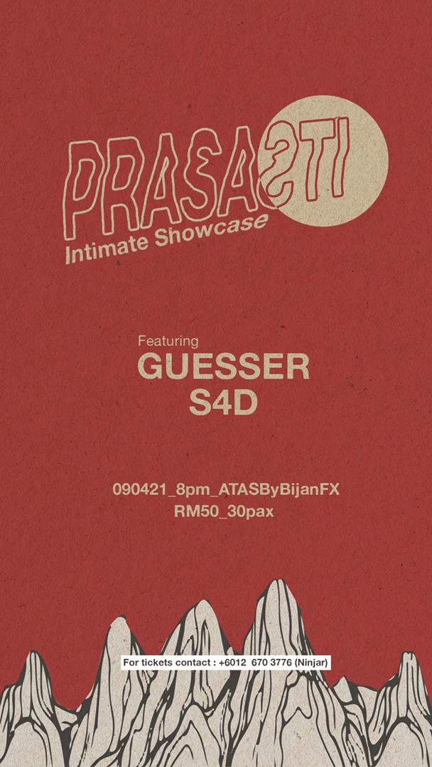 Hi semua! Jom berjanji temu dengan kami pada 9 April, pukul 8 malam. Tiket sgt limited. Utk pembelian tiket, boleh berhubung dgn Hajar - 0126703776