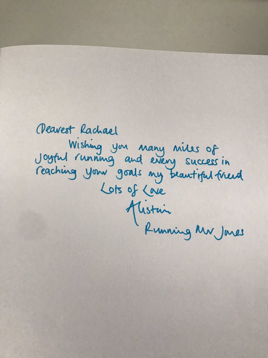 Very excited to receive my new book from the fabulous <a href="/RunningMrJones/">Dave Jones</a> Looking forward to having a read over the weekend 🥰