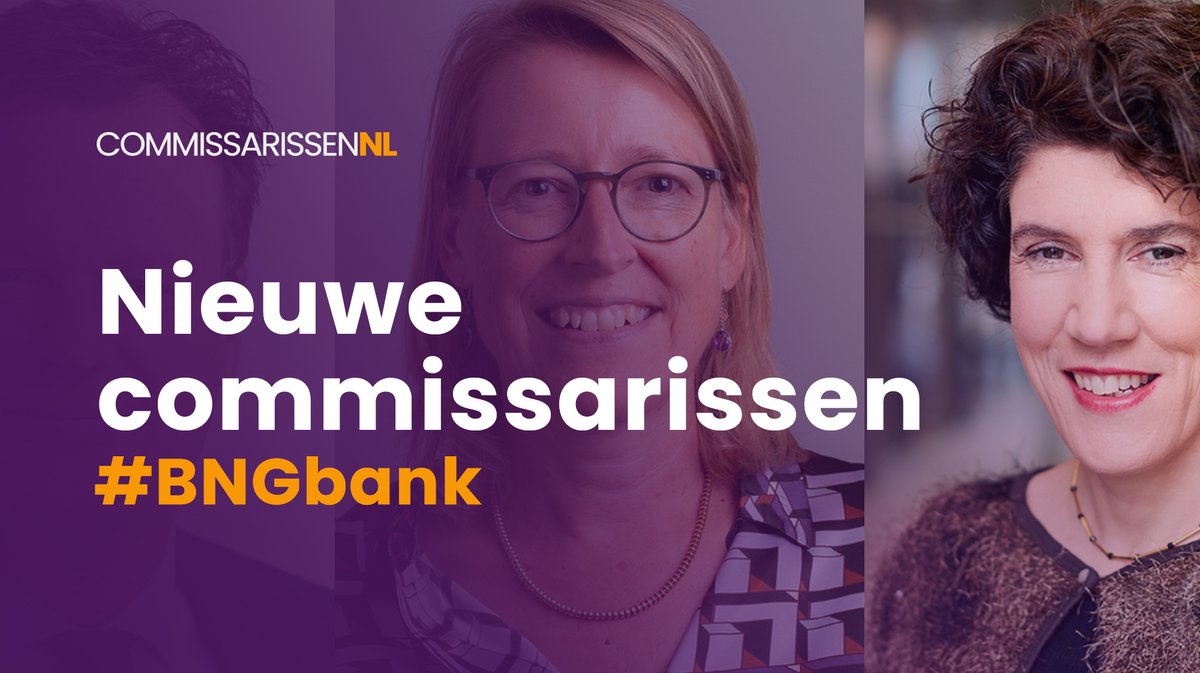 BNG Bank verwelkomt drie nieuwe commissarissen commissarissen.nl/2021/04/02/bng… <a href="/BNGBank/">BNG Bank</a>