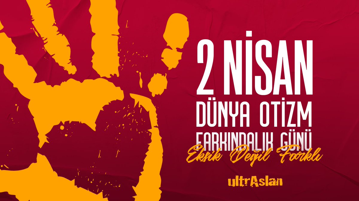 OTİZMİN FARKINDAYIZ, ONLARIN YANINDAYIZ!

#OtizmFarkındalıkGünü

#ultrAslan