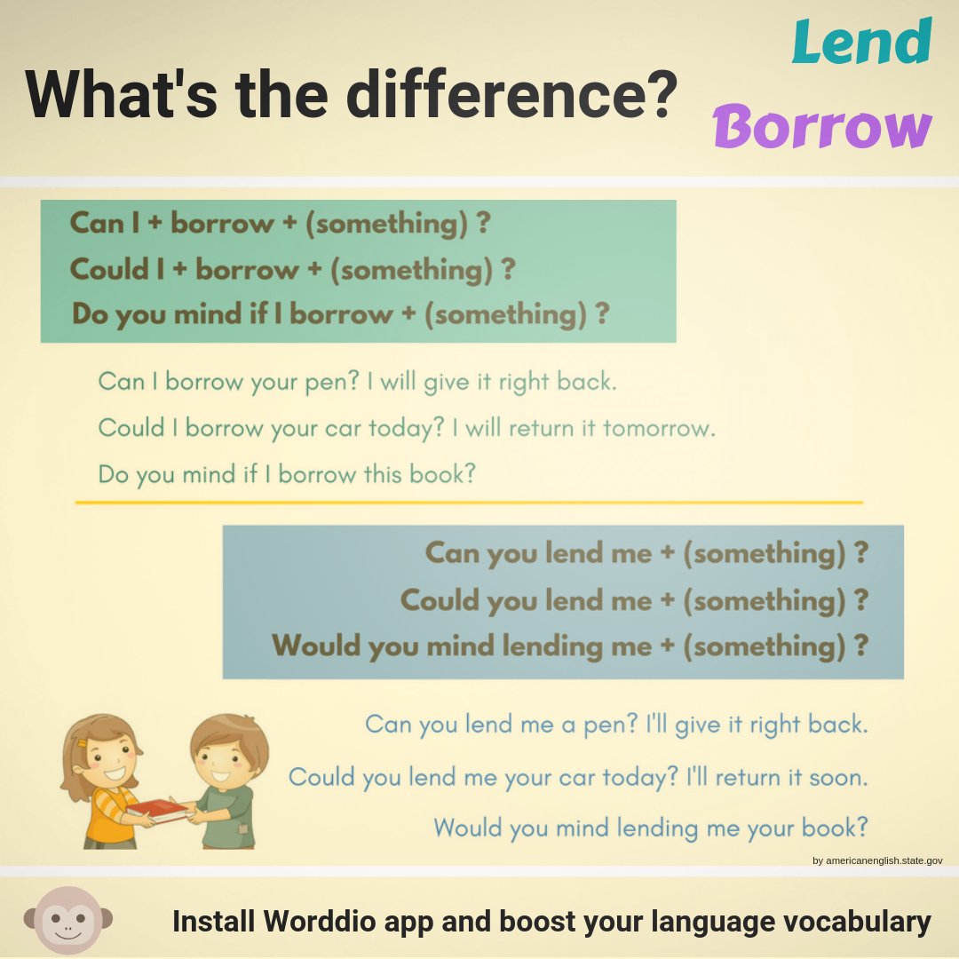 IvanManevBG's tweet photo. 👩🎓Daily English tips 🇬🇧 with Worddio.
↗️ Please visit #Worddio_tips_Whats_the_difference for more tips of this kind.
Tag your friends and help them to learn 🇬🇧🇩🇪🇪🇸🇯🇵 and 30 more.
#englishlanguagearts #toeflclass #ieltsvocabulary https://t.co/8K5M1EyTEr