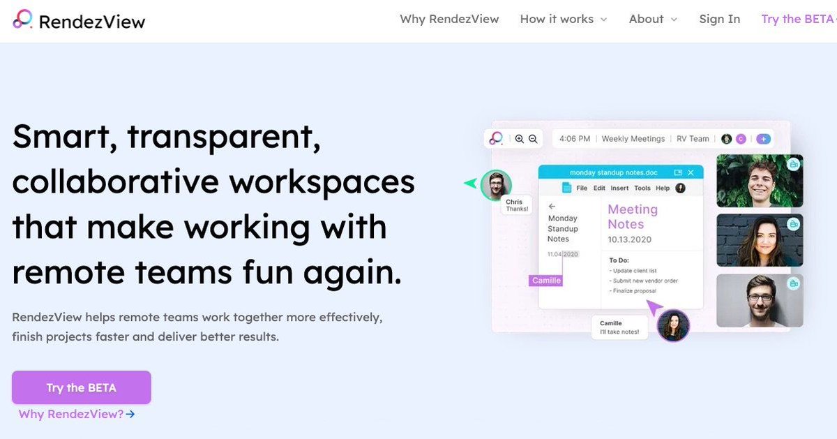 RendezView. Un tableau de bord collaboratif pour les équipes distantes buff.ly/2LxhyW2