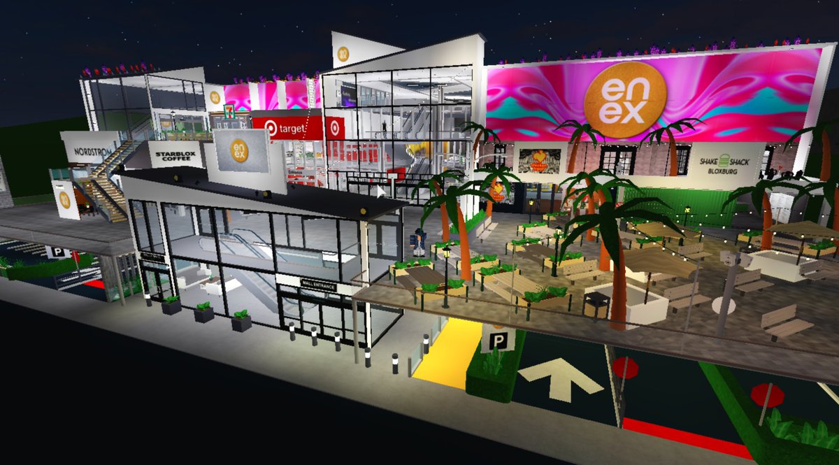 EnEx Mall Bloxburg tweet media