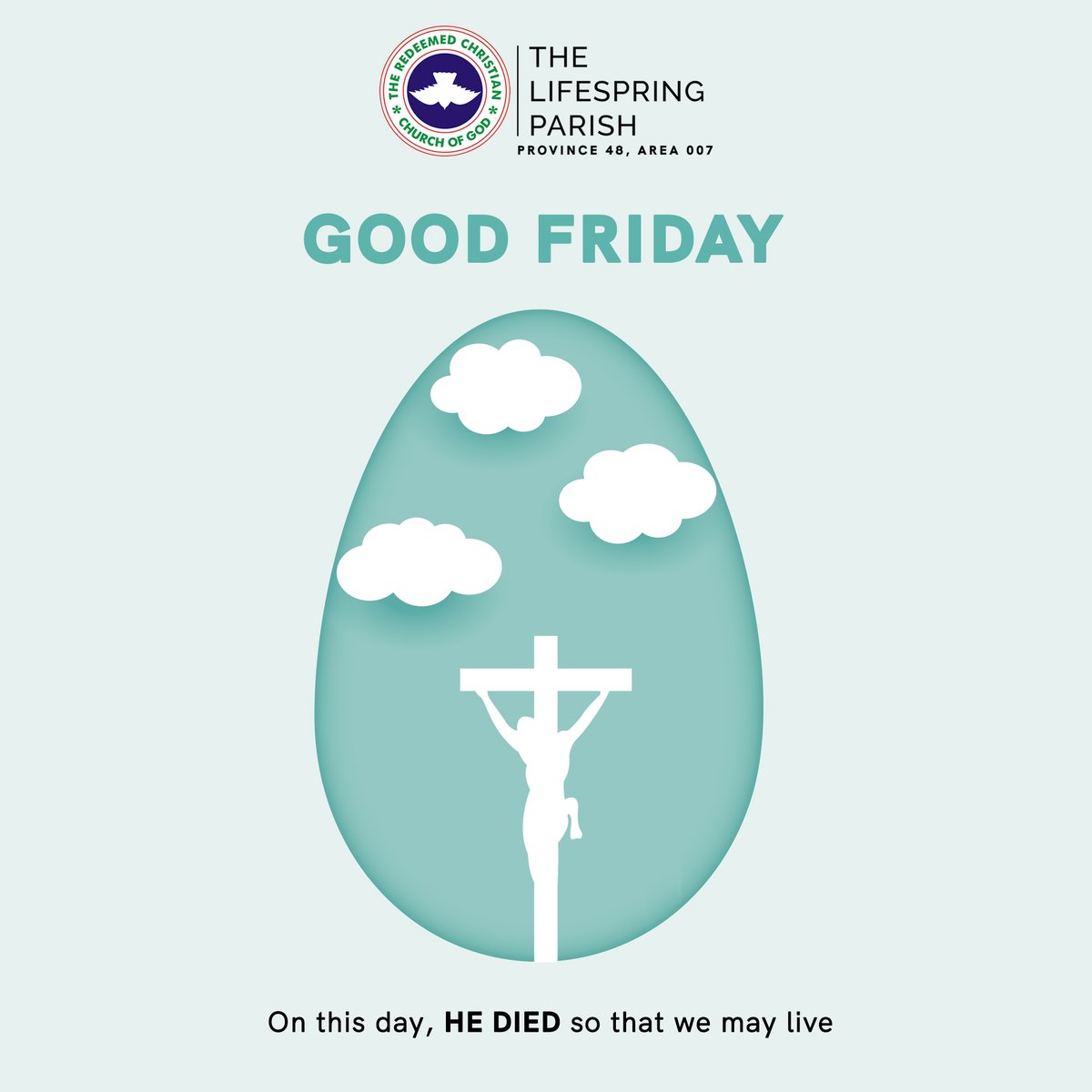 The_Lifespring's tweet photo. He himself bore our sins in his body on the tree, that we might die to sin and live to righteousness. By his wounds, you have been healed - 1 Peter 2:24.

Therefore, the blessing of God shall be always upon us.

We wish you a blessed Good Friday https://t.co/dWEMvPJBJp