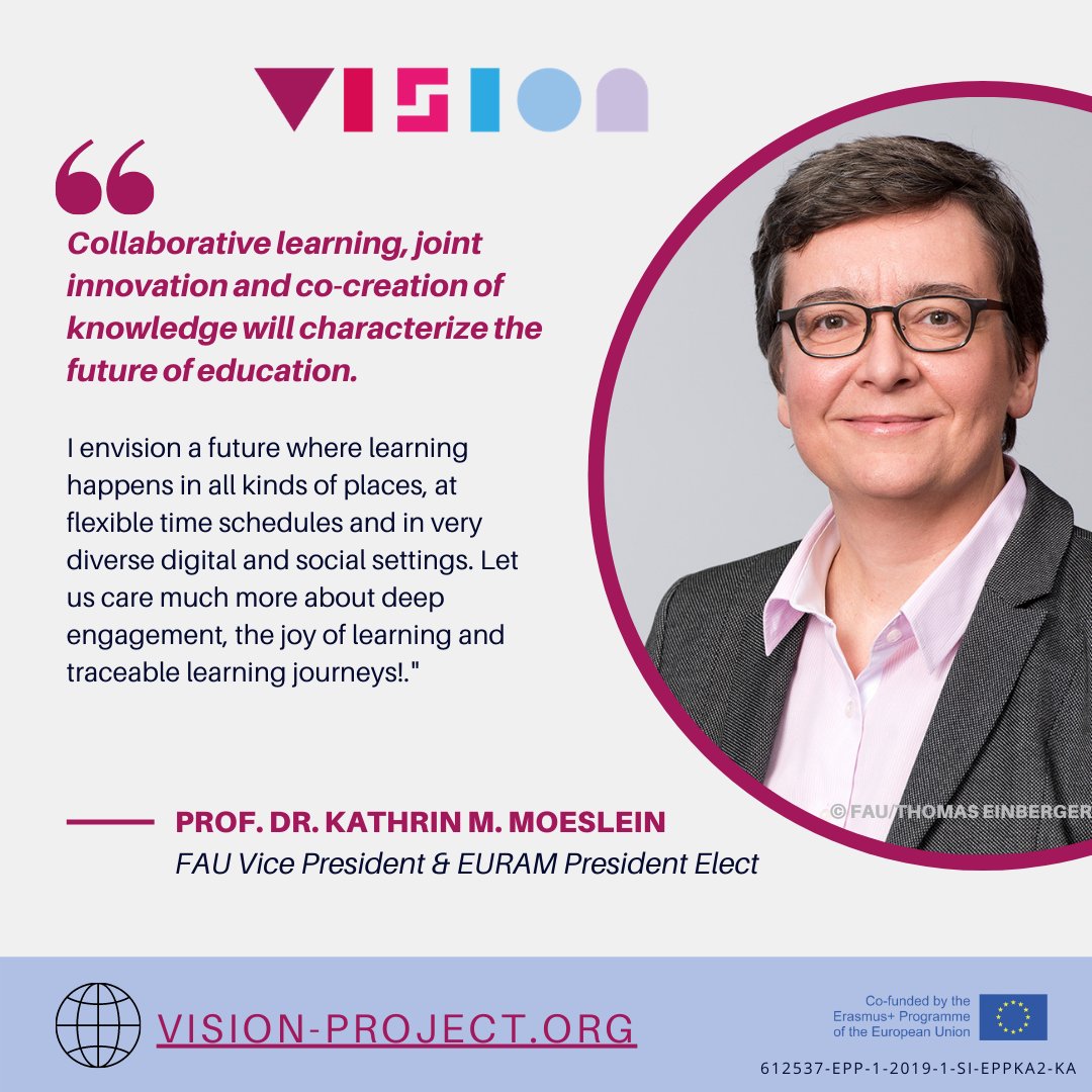 VISION_cie's tweet photo. 📯Prof. Dr. Kathrin M. @moeslein on the Future of Teaching and Coaching for #Creativity, #Innovation and #Entrepreneurship

@EU_Commission @futureagenda @emuni @OECDEduSkills @EUparliament @FutureEdLtd @deeplatform @si_exchange @ispim @LH_Systems @ESADE @UNESCO @timeshighered https://t.co/mthU9qskQj