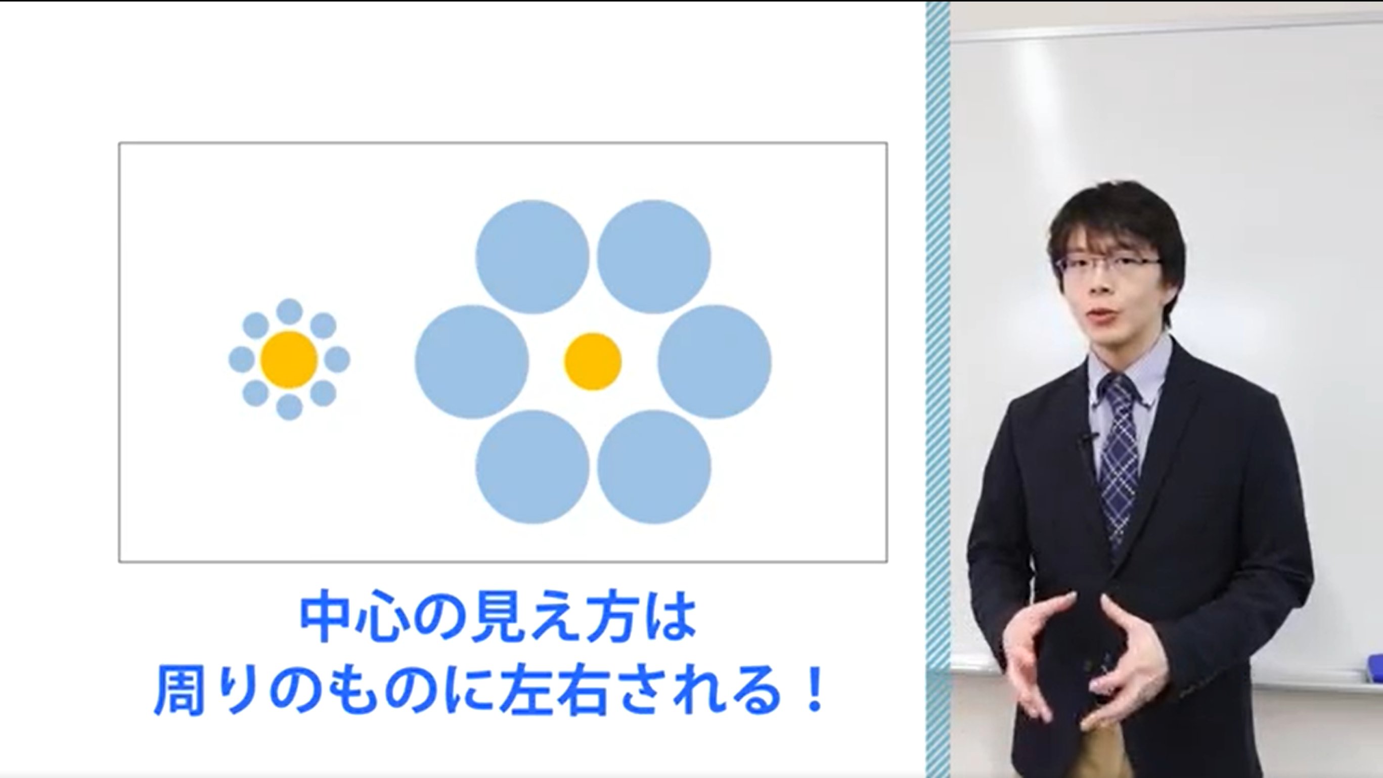 تويتر ｅｃｃコンピュータ専門学校 公式 على تويتر またまた ミニ講義の続編を公開しました 同じサイズの円が 大きく見えたり 家が並んでいるだけなのに 奥にあるように見えたり 一度は錯覚を経験したことがあるはず そんな錯覚をイラストや映像では
