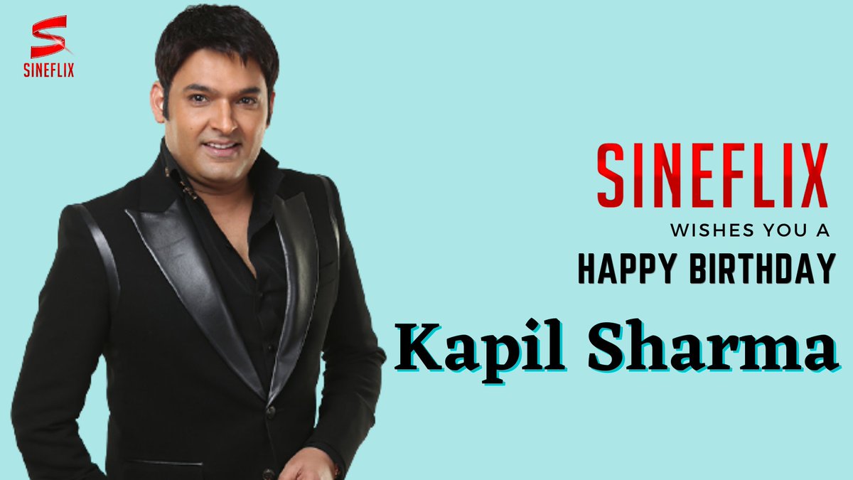 Sineflixpro's tweet photo. Team @Sineflixdigital  Wishes You  A very happy Birthday @kapilsharma https://t.co/DtK9emzsSb