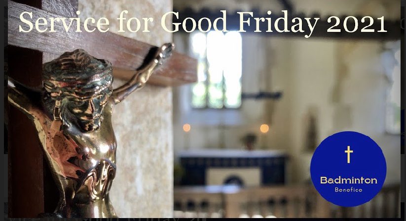 Badminton Benefice (@badmintoncofe) on Twitter photo All are welcome to join our #GoodFriday service at 12pm by this link :youtu.be/9WD4P8rmgMM
Music & photography by <a href="/BHWHProductions/">Ben Humphries</a>
Then said Jesus, Father, forgive them; for they know not what they do. Luke 23:34-45 All are welcome to join our #GoodFriday service at 12pm by this link :youtu.be/9WD4P8rmgMM
Music & photography by <a href="/BHWHProductions/">Ben Humphries</a>
Then said Jesus, Father, forgive them; for they know not what they do. Luke 23:34-45