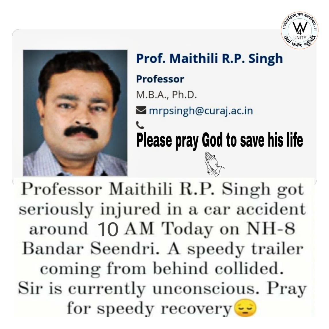 Anurudh_kr's tweet photo. @nitin_gadkari @NHAI_Official 
विगत कई वर्षों से कितने ही छात्र और ग्रामीणों के लिये मौत का रास्ता है NH8 आखिर कबतक ऐसे ही छात्र, शिक्षक और ग्रामीण मरते रहेंगे?
@CURajasthan अब तो जाग जाओ, इस कुम्भकर्णी नीदं से।
#CURAJ
#Life_line_4_curaj
#Instant_Overbrige_at_Bandarsindari_NH8 https://t.co/euVWgmW7c9
