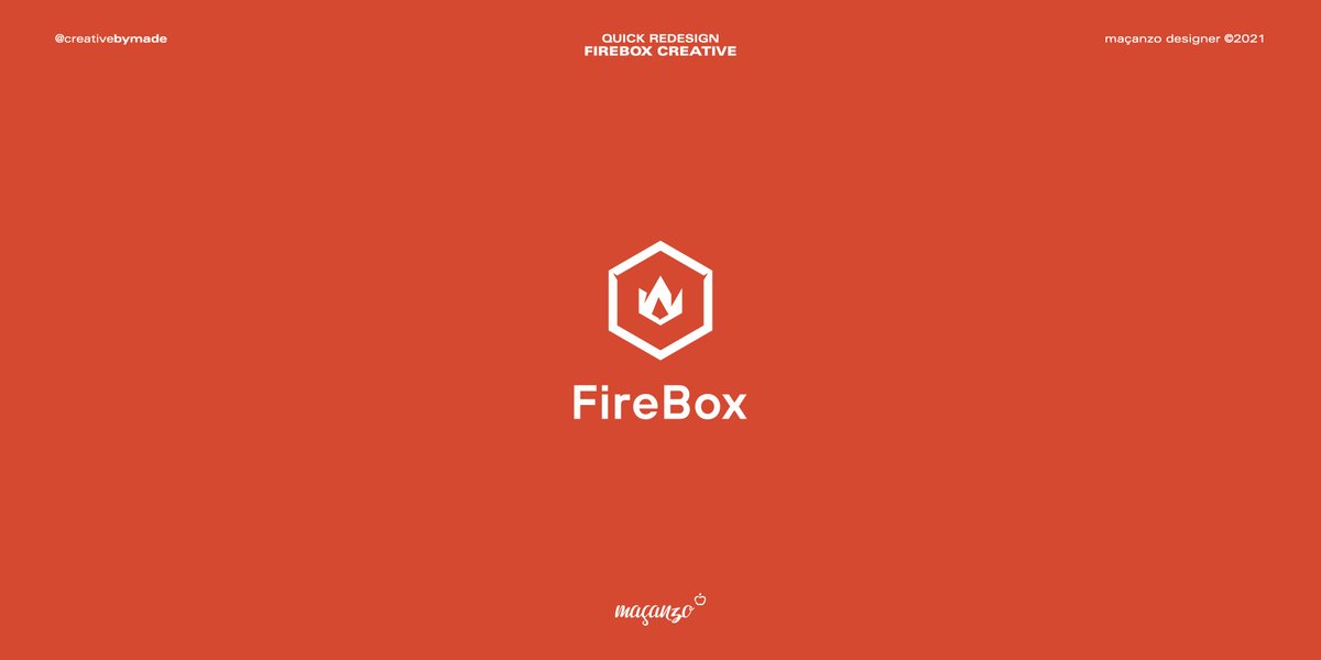 StudiobyMADE's tweet photo. #FireboxCreative Quick Redesign
🔥(Creative Expression)+📦(3D)
#quickredesign #maçanzoDesigner #byMADE https://t.co/eJCidAoGyC