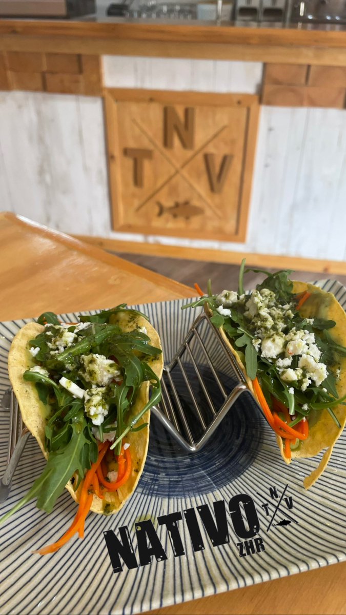 Taco vegetal... seguro que te gustan!! 

#zaharadelosatunes 
#tapas #desayunos #bar
#nativosomostodos 
#instafood #foodie