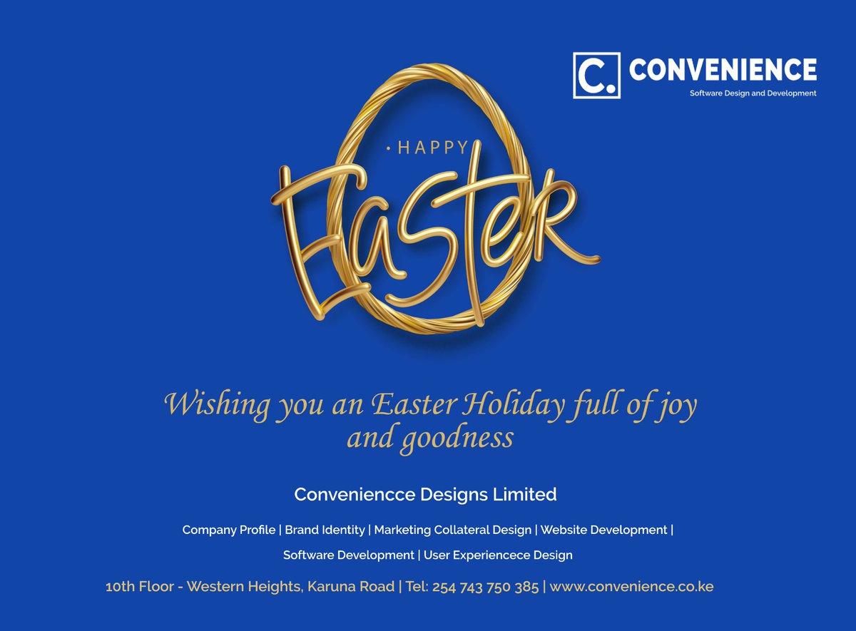 realkotina's tweet photo. As we gather with our loved ones to celebrate Easter, we are grateful for all the blessings we have received. In this time of thanksgiving, we wish you all hope, peace and good health.

#HappyEaster
#JoyfulEaster

via Convenience Designs https://t.co/pIqOxclcad