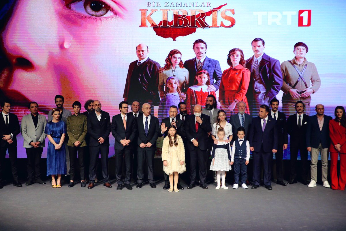 Vice President Fuat Oktay and TRNC President Ersin Tatar attended the premiere of the TV series "Once Upon a Time in Cyprus", which tells about the struggle for existence of the Turkish Cypriots.