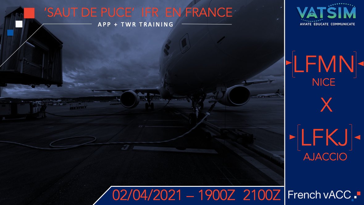 vaccfr's tweet image. Tonight in France, Nice (LFMN) - Ajaccio (LFKJ) ! Comme and fly with us ! #LFMN #LFKJ